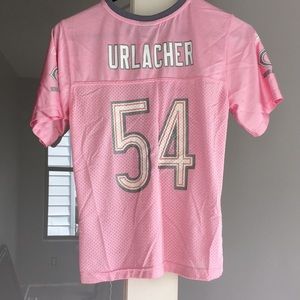 girls pink chicago bears jersey